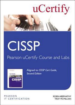 Hardcover Cissp Pearson Ucertify Course and Labs Access Card Book