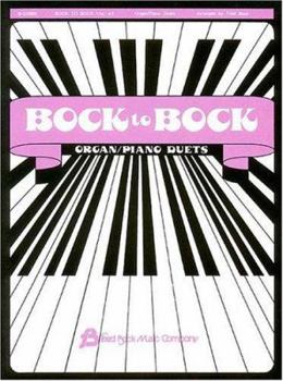 Paperback Bock to Bock #2 Piano/Organ Duets: Fred Bock Book