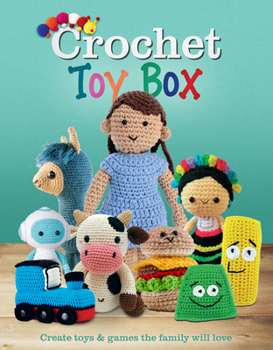 Hardcover Crochet Toy Box Book