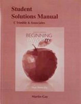 Paperback Student Solutions Manual for Beginning Algebra Book