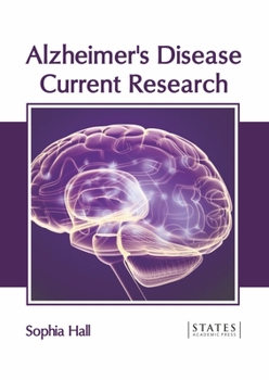 Hardcover Alzheimer's Disease: Current Research Book