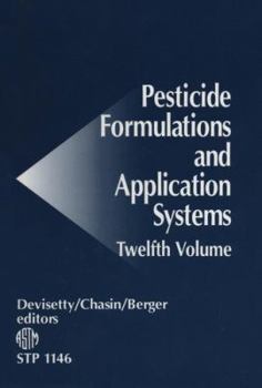 Hardcover Pesticide Formulations and Application Systems (Astm Special Technical Publication) Book