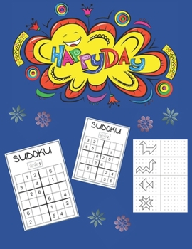 Happy Day: Christian Easter Activity Book For Kids Ages 6-12,4-8, Fun Coloring, Dot, Word Size 8.5*11",51 Pages