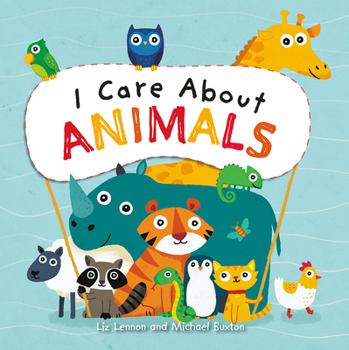 Library Binding I Care about Animals Book