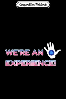 Composition Notebook: We're an Experience - Sapphire - Couple Universe Gem  Journal/Notebook Blank Lined Ruled 6x9 100 Pages