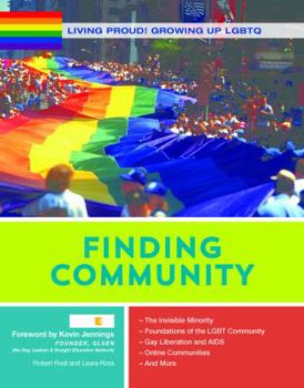 Hardcover Living Proud! Finding Community Book