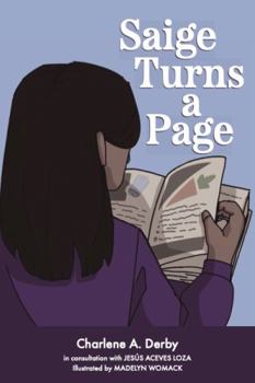 Paperback Saige Turns a Page Book