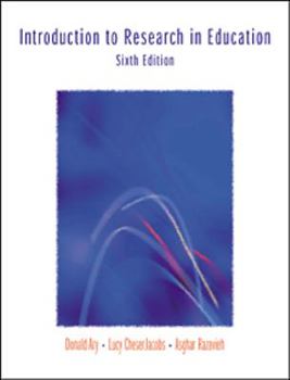 Introduction to Research in Education