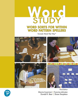 Paperback Word Study: Word Sorts for Within Word Pattern Spellers (Formerly Words Their Way(tm)) Book