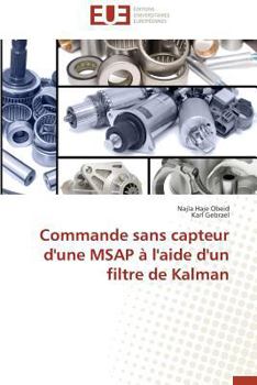 Paperback Commande Sans Capteur d'Une Msap À l'Aide d'Un Filtre de Kalman [French] Book