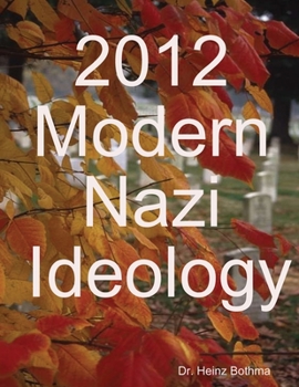 Paperback 2012 Modern Nazi ideology Book