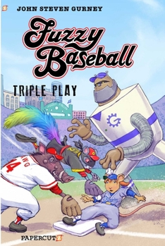 Paperback Fuzzy Baseball 3-In-1: Triple Play Book