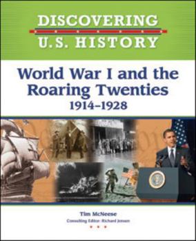 Library Binding World War I and the Roaring Twenties: 1914-1928 Book