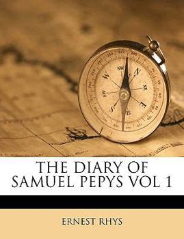 Paperback The Diary of Samuel Pepys Vol 1 Book