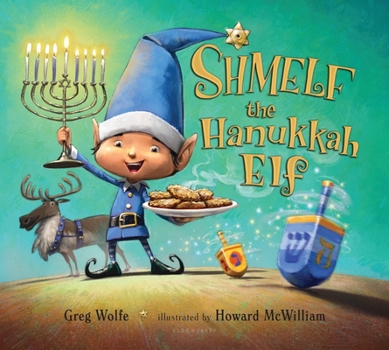 Hardcover Shmelf the Hanukkah Elf Book
