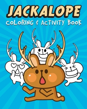 Paperback Jackalope Coloring And Activity Book