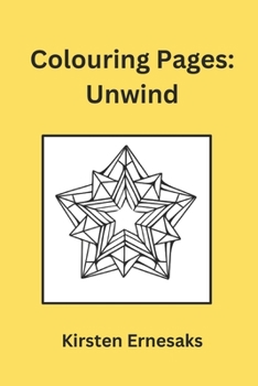 Paperback Colouring Pages: Unwind Book