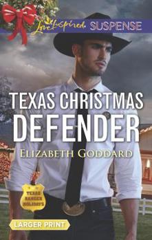 Mass Market Paperback Texas Christmas Defender [Large Print] Book