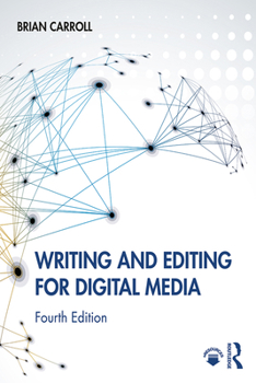 Hardcover Writing and Editing for Digital Media Book
