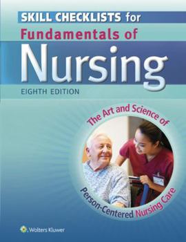 Paperback Skill Checklists for Fundamentals of Nursing: The Art and Science of Person-Centered Nursing Care Book