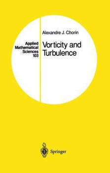 Hardcover Vorticity and Turbulence Book
