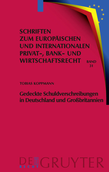 Hardcover Gedeckte Schuldverschreibungen in Deutschland und Großbritannien [German] Book