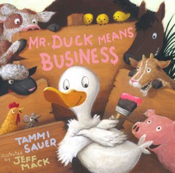 Paperback Mr. Duck Means Business (Paperback) Book