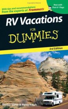 Paperback RV Vacations for Dummies [With Post-It Flags] Book
