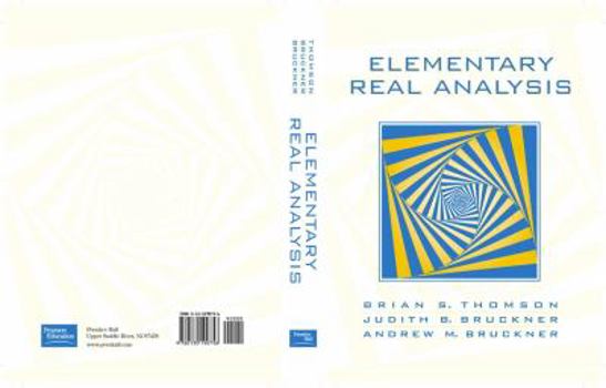 Hardcover Elementary Real Analysis Book
