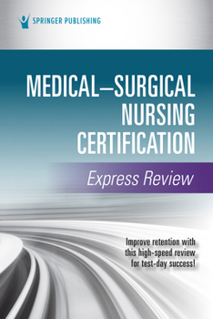 Paperback Medical-Surgical Nursing Certification Express Review Book