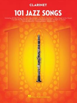 Paperback 101 Jazz Songs for Clarinet Book