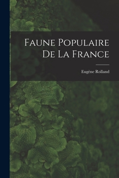 Paperback Faune Populaire de la France Book