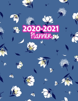 2020-2021 Planner: Two Year Calendar Organizer and Goal Journal | January 2020 - December 2021 Daily, Weekly and Monthly Planner Book with Back Sticker Expression Wall for 2 Years | Design Code 379949
