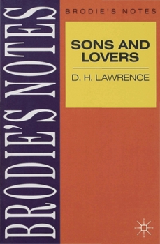 Paperback Lawrence: Sons and Lovers Book