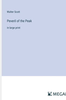 Paperback Peveril of the Peak: in large print Book