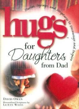 Hardcover Hugs for Daughters from Dad Book