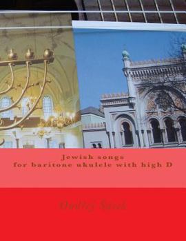 Paperback Jewish songs for baritone ukulele with high D Book