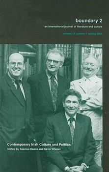 Paperback Contemporary Irish Culture and Politics: Volume 31 Book