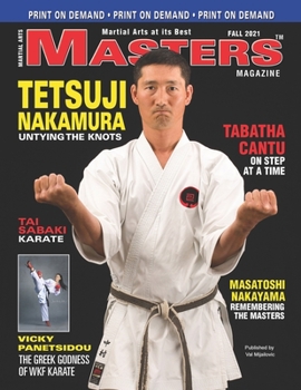 Paperback FALL 2021 MASTERS MAGAZINE Tetsuji Nakamura Book