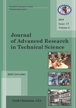 Paperback Journal of Advanced Research in Technical Science. Issue 17, Volume 2 Book