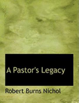 Paperback A Pastor's Legacy [Large Print] Book