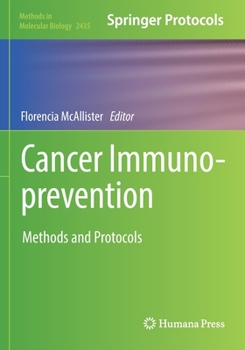 Paperback Cancer Immunoprevention: Methods and Protocols Book