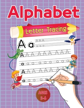 Paperback Alphabet Letter Tracing Age 3-6 Book