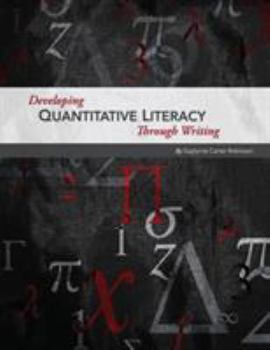 Paperback Developing Quantitative Literacy Through Writing Book