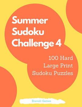 Paperback Summer Sudoku Challenge 4 [Large Print] Book