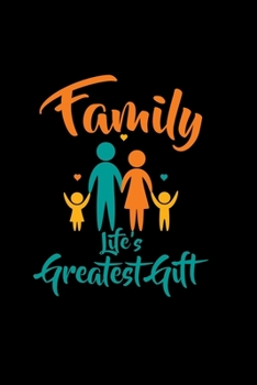 Paperback Family life's greatest gift: 6x9 Family grid squared paper notebook notes Book