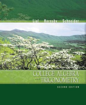 Hardcover College Algebra and Trigonometry Book