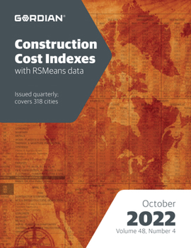 Paperback Construction Cost Indexes Oct 2022 Book