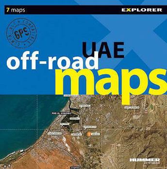 Paperback UAE Off-Road Maps Book