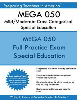 Paperback MEGA 050 Mild/Moderate Cross Categorical Special Education: MEGA 050 Special Education Book